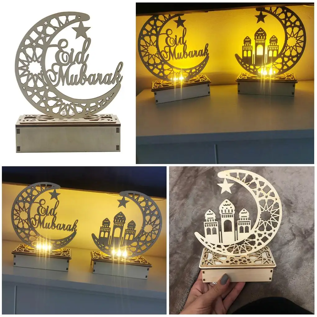 EID Mubarak Wooden Pendant with LED Candles Light Ramadan Decorations For Home Islamic Muslim Party Eid Decor Kareem Ramadan
EID Mubarak Wooden Pendant with LED Candles Light Ramadan Decorations For Home Islamic Muslim Party Eid Decor Kareem Ramadan