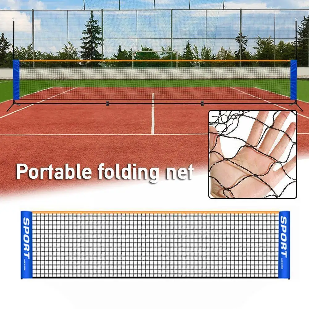 Portable Folding Net Standard Professional Tennis Training Outdoor Volleyball Net Net Exercise Net Badminton Net Mesh Tenni O5K2
Portable Folding Net Standard Professional Tennis Training Outdoor Volleyball Net Net Exercise Net Badminton Net Mesh Tenni O5K2
