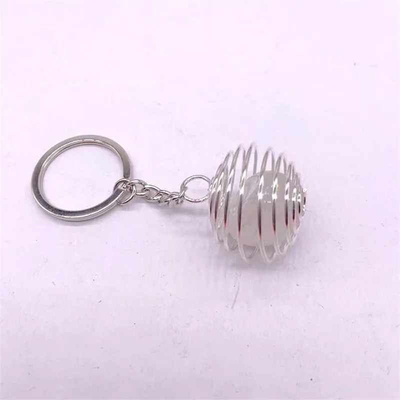 Polished Quartz Crystal Natural Gems Tumbled Stones Key Ring Pendant Jewelry Healing Reiki Exquisite Decoration
Polished Quartz Crystal Natural Gems Tumbled Stones Key Ring Pendant Jewelry Healing Reiki Exquisite Decoration