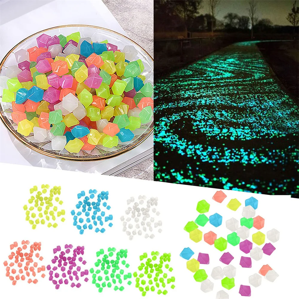 100pcs Diamond Shape Glow Stone Color Glow Stone Aquarium Landscape Glow Stone Outdoor Decor Lawn Terrace Garden Swimming Pool 
100pcs Diamond Shape Glow Stone Color Glow Stone Aquarium Landscape Glow Stone Outdoor Decor Lawn Terrace Garden Swimming Pool