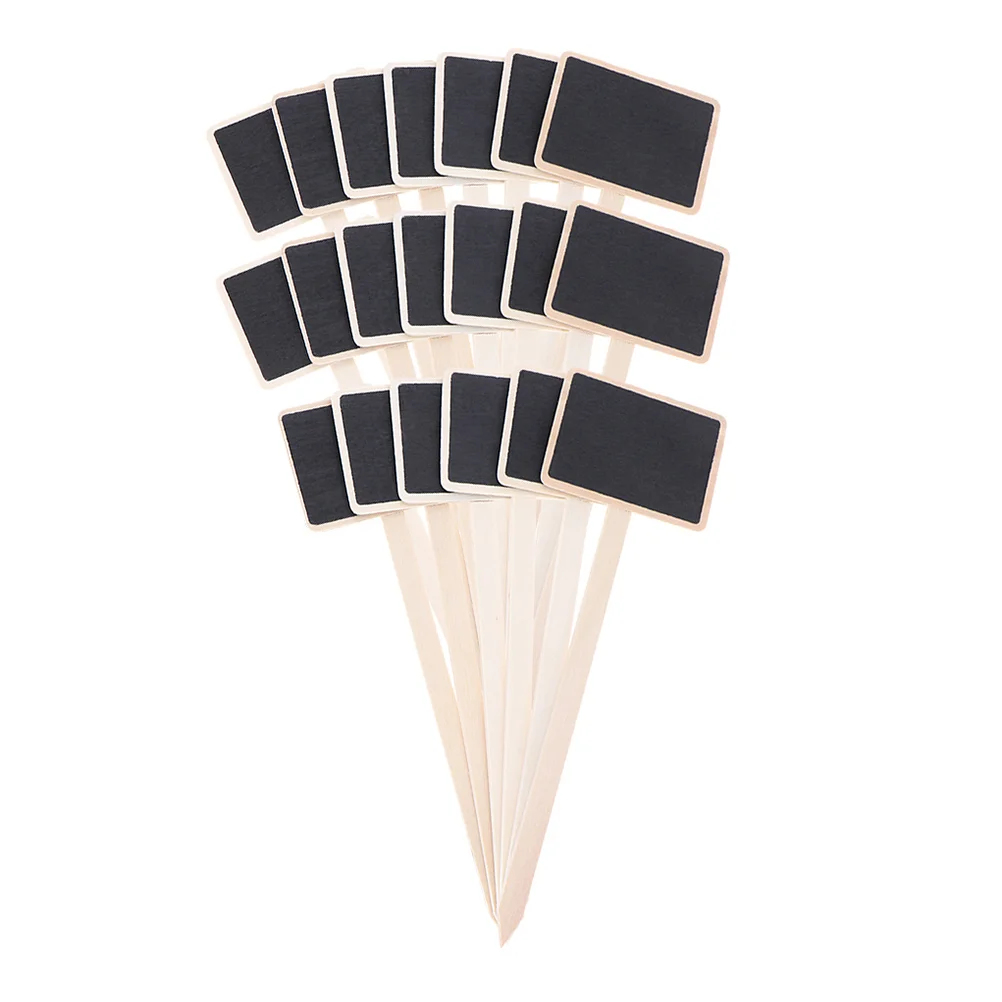 20pcs Blackboard Tags Wooden Picks Mini Chalkboard Blackboard Tags for Garden Home Messages Decoration
20pcs Blackboard Tags Wooden Picks Mini Chalkboard Blackboard Tags for Garden Home Messages Decoration