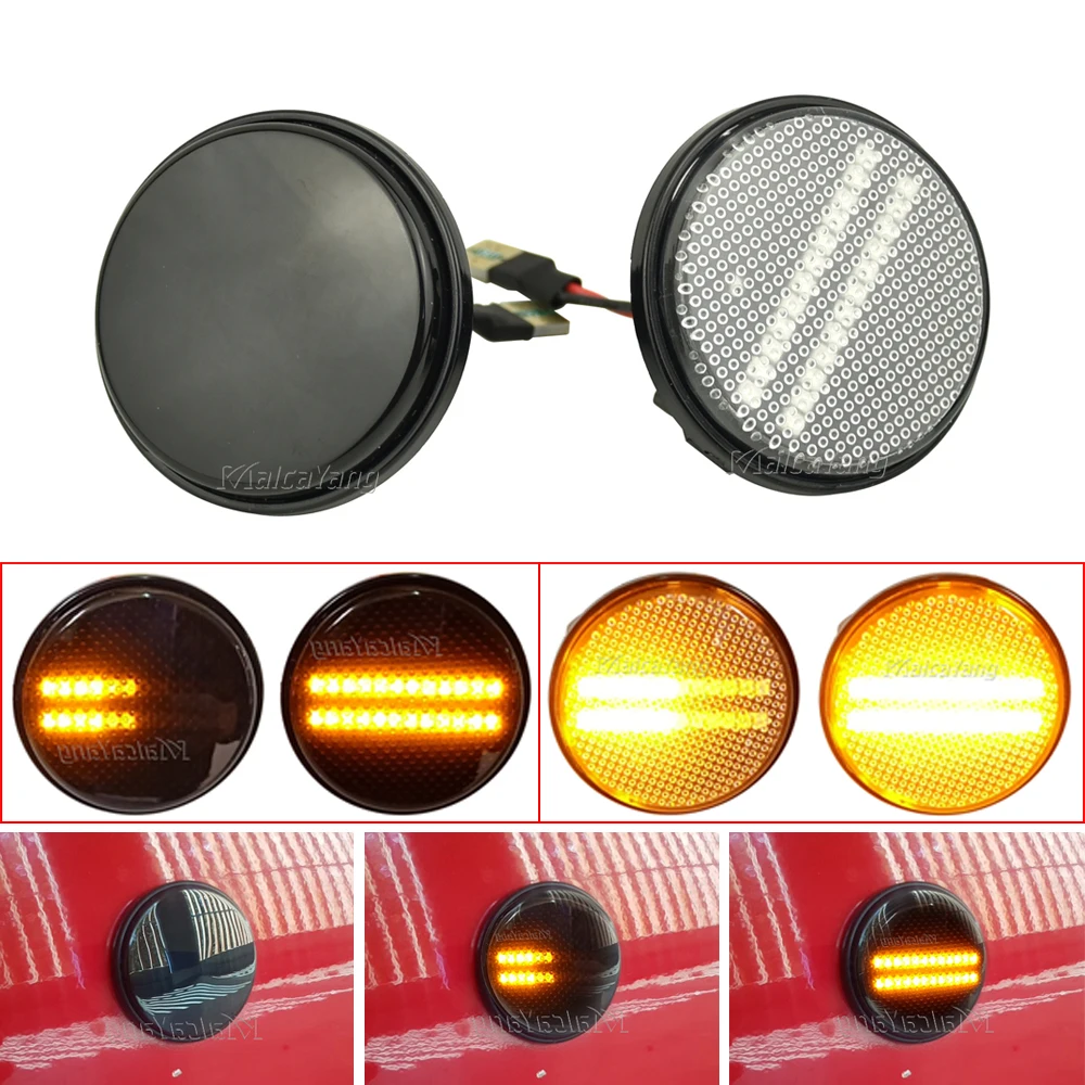 2 шт. боковые габаритные огни для Mazda MX-5 Mk1 Mk2 Mk3 1989-2010 2011 2012 2013 2014 2015, светодиодсветодиодный динамические поворотники
2 шт. боковые габаритные огни для Mazda MX-5 Mk1 Mk2 Mk3 1989-2010 2011 2012 2013 2014 2015, светодиодсветодиодный динамические поворотники