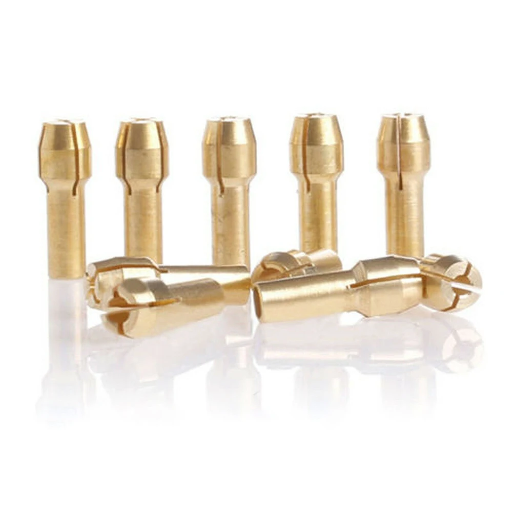 10-piece Set Of Electric Grinder Chuck Drill Chucks Collet 4.2mm 0.5-3.2mm Mini Grinder Copper Chuck Accessory Set
10-piece Set Of Electric Grinder Chuck Drill Chucks Collet 4.2mm 0.5-3.2mm Mini Grinder Copper Chuck Accessory Set