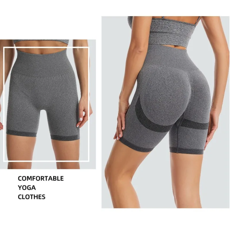 Yoga Shorts Large Yoga Pants Summer Seamless High Waist Breathable Hip Lift Tight Fitness 5/4 Sweatpants Yoga Suit for Women
Yoga Shorts Large Yoga Pants Summer Seamless High Waist Breathable Hip Lift Tight Fitness 5/4 Sweatpants Yoga Suit for Women