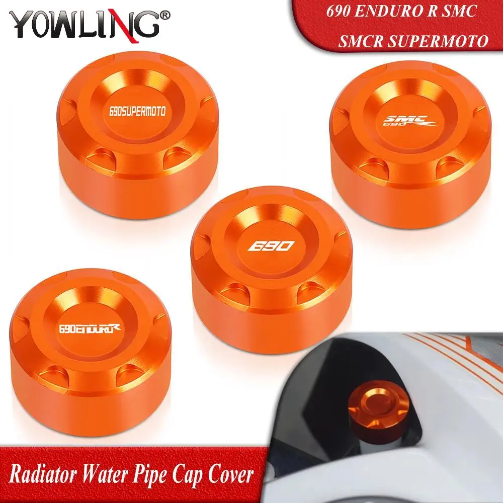 FOR 690 ENDURO R SMC SMCR SMC-R SUPERMOTO 690 Motorcycle Accessories CNC Aluminum Radiator Water Pipe Cap Cover Protector
FOR 690 ENDURO R SMC SMCR SMC-R SUPERMOTO 690 Motorcycle Accessories CNC Aluminum Radiator Water Pipe Cap Cover Protector