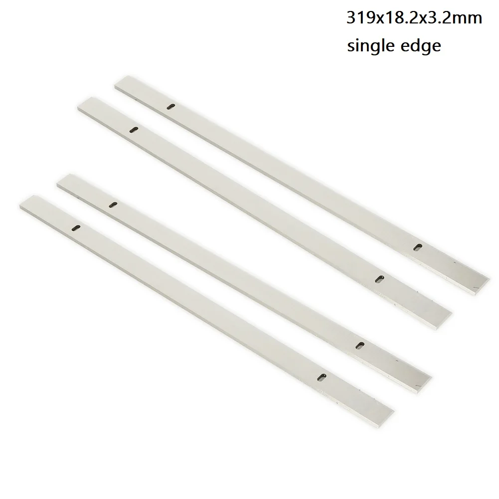 4pcs HSS W18CR4V Thickness Planer Blade Double Edged Benchtop Planer Wood Planer Replacement For Ryobi ETP1531AK 319x18.2x3mm
4pcs HSS W18CR4V Thickness Planer Blade Double Edged Benchtop Planer Wood Planer Replacement For Ryobi ETP1531AK 319x18.2x3mm