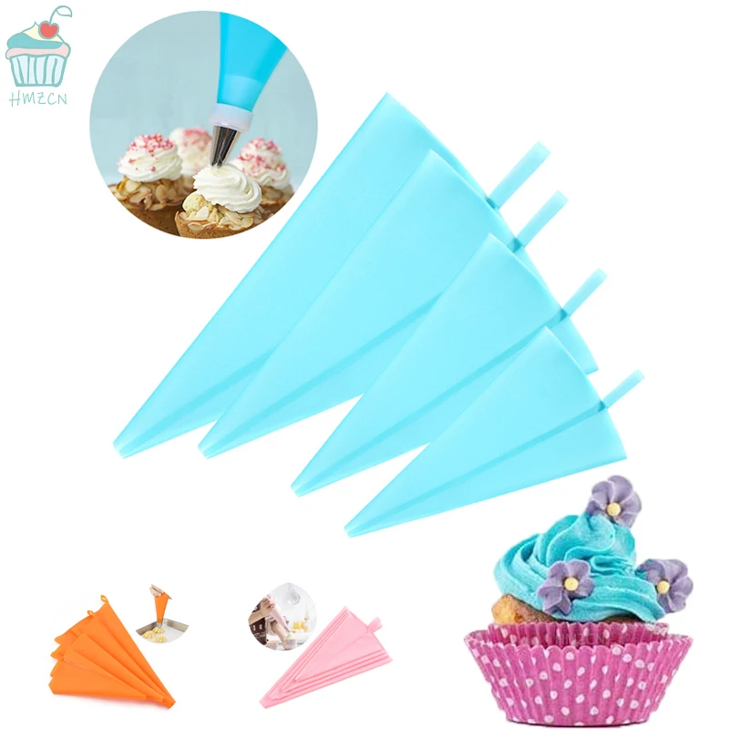 Reusable DIY Silicone Icing Piping Pastry Bags Cream Bag Cupcake Decorating Baking Tools Kitchen Accessories Fondant Sugarcraft
Reusable DIY Silicone Icing Piping Pastry Bags Cream Bag Cupcake Decorating Baking Tools Kitchen Accessories Fondant Sugarcraft