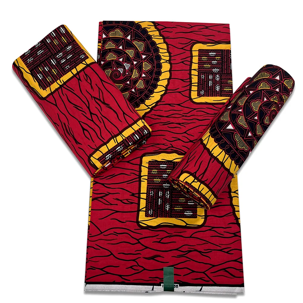 African Wax Fabric 100% Cotton Veritable Wax Nigerian Ankara Block Prints Batik Fabric Dutch Pagne 6yards For Sewing VL-351
African Wax Fabric 100% Cotton Veritable Wax Nigerian Ankara Block Prints Batik Fabric Dutch Pagne 6yards For Sewing VL-351