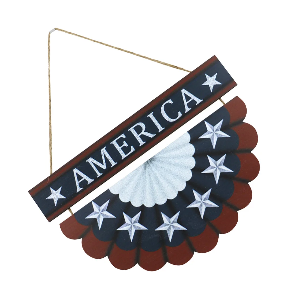 Independence Day Pendant Wooden Wall Art American Gift Patriotic Wooden Board Decor
Independence Day Pendant Wooden Wall Art American Gift Patriotic Wooden Board Decor