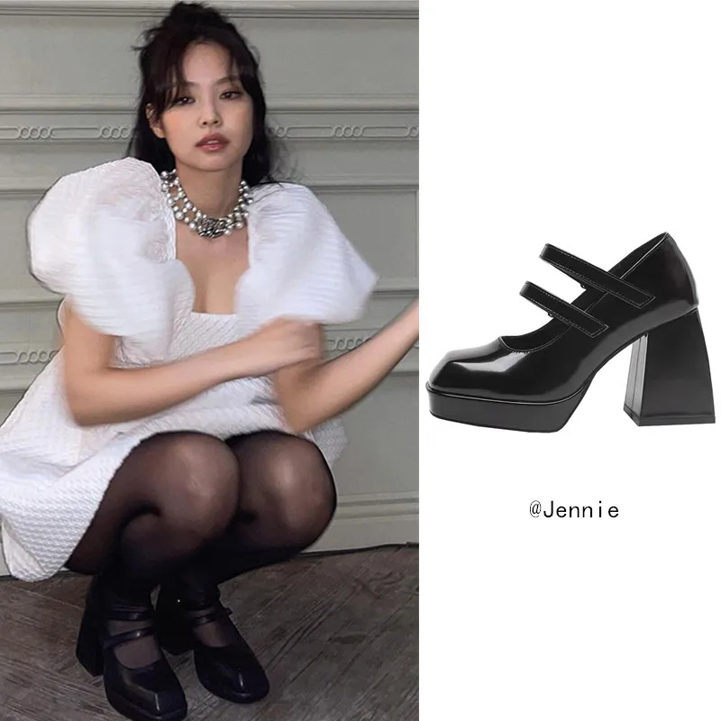 Jennie Lolita Shoes Women Japanese Style Vintage Soft Sister Girls High Heels Waterproof Platform College Student Cosplay Shoes
Jennie Lolita Shoes Women Japanese Style Vintage Soft Sister Girls High Heels Waterproof Platform College Student Cosplay Shoes