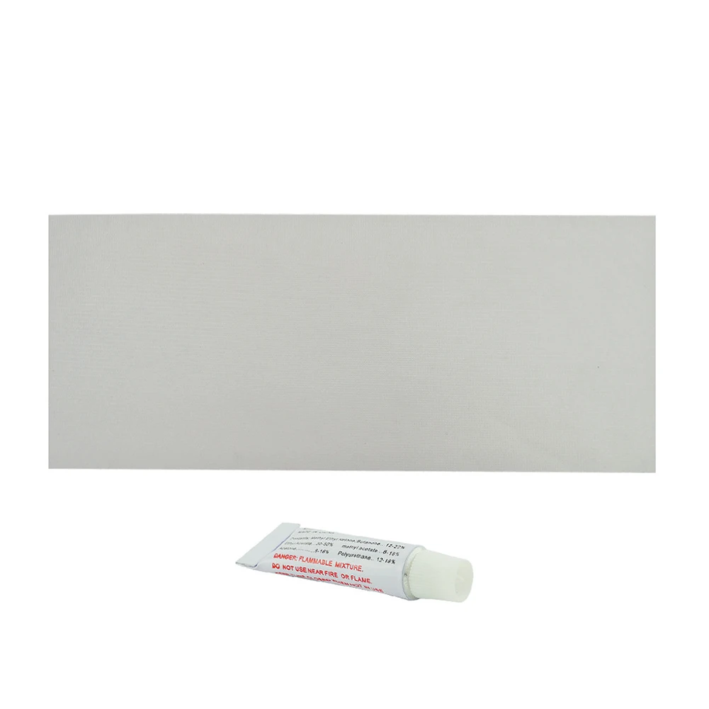 370x150mm Inflatable Boat Kayak Special Gray PVC Repair Patch Kit With Glue Repair Patch Kit With Glue Waterproof Kayak Accs
370x150mm Inflatable Boat Kayak Special Gray PVC Repair Patch Kit With Glue Repair Patch Kit With Glue Waterproof Kayak Accs