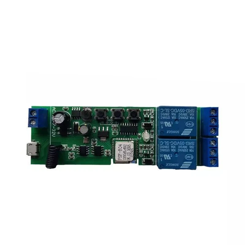 FULL-Smart Wifi Switch Ewelink Universal Relay Module 2CH USB DC5V 12V 32V Wireless Switch Timer Phone Remote Control
FULL-Smart Wifi Switch Ewelink Universal Relay Module 2CH USB DC5V 12V 32V Wireless Switch Timer Phone Remote Control