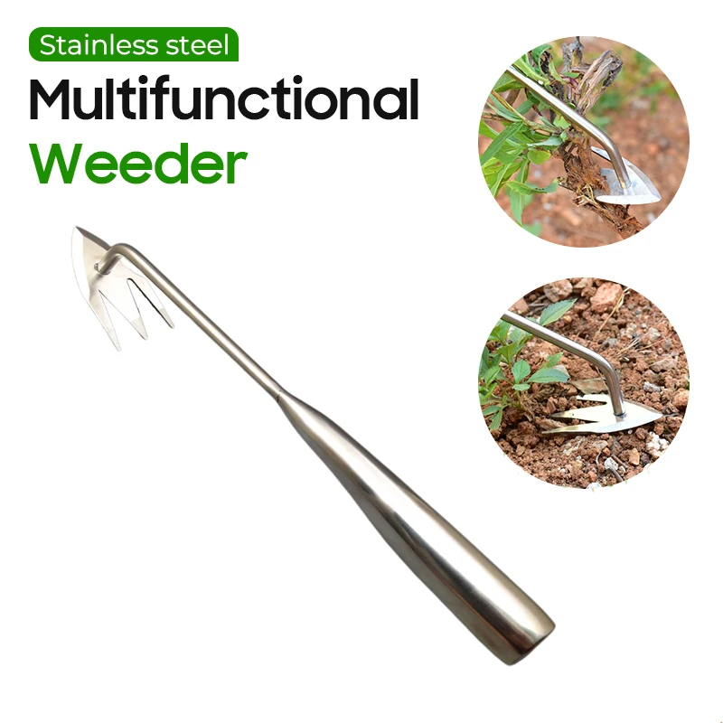 1PCS Stainless Steel Garden Weeders Grass Rooting Loose Soil Hand Weeding Removal Puller Gardening Tools Multifunctional Weeder
1PCS Stainless Steel Garden Weeders Grass Rooting Loose Soil Hand Weeding Removal Puller Gardening Tools Multifunctional Weeder