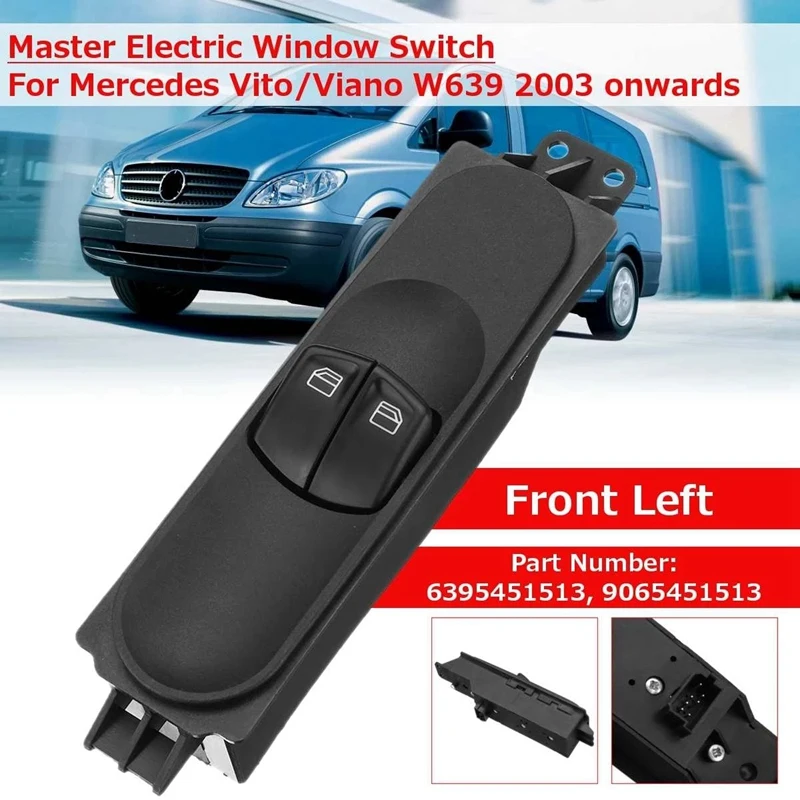 Кнопка управления стеклоподъемником для Mercedes-Benz Viano Vito Bus Vito/Mixto Kasten 2003- 6395451513 9065451513
Кнопка управления стеклоподъемником для Mercedes-Benz Viano Vito Bus Vito/Mixto Kasten 2003- 6395451513 9065451513