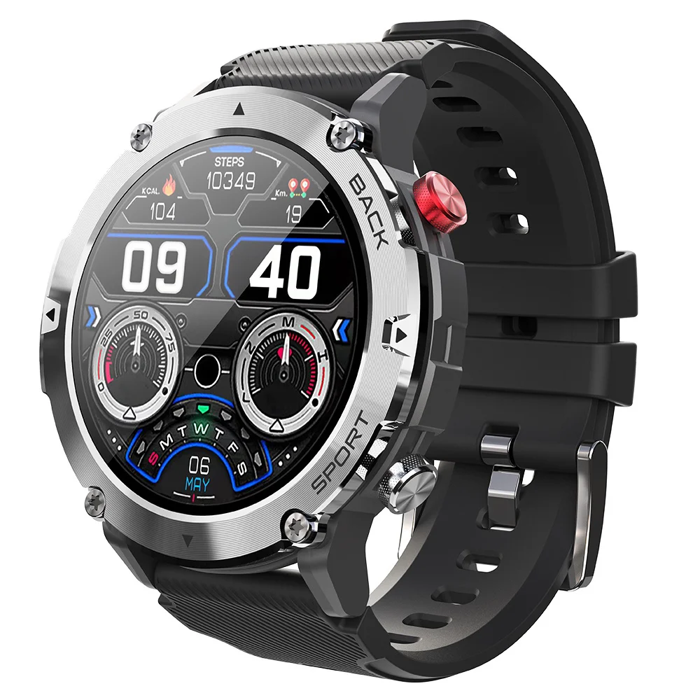 2023 New Rugged 1.3inch Large Screen Smart Watch Men Outdoor Three Proofing Smartwatch Bluetooth Call IP68 Waterproof Watches
2023 New Rugged 1.3inch Large Screen Smart Watch Men Outdoor Three Proofing Smartwatch Bluetooth Call IP68 Waterproof Watches