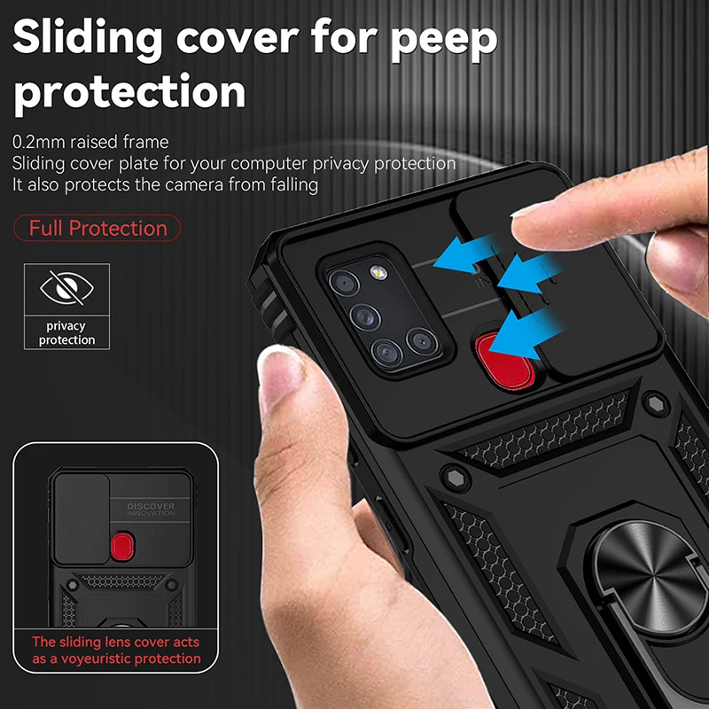 Camera Protect Case For Samsung A21S A04S A14 A33 A53 A73 A13 A23 Shockproof Armor Cover For Galaxy S21FE S20 Plus S23 S22 Ultra
Camera Protect Case For Samsung A21S A04S A14 A33 A53 A73 A13 A23 Shockproof Armor Cover For Galaxy S21FE S20 Plus S23 S22 Ultra