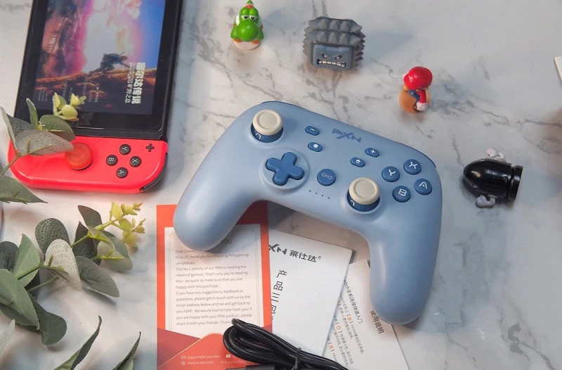PXN - P50 Switch controller NS Pro Lite wireless Bluetooth gaming controller for PC/Switch professional gamepad
PXN - P50 Switch controller NS Pro Lite wireless Bluetooth gaming controller for PC/Switch professional gamepad
