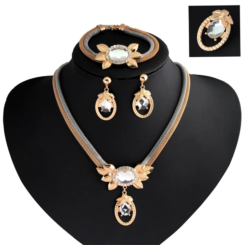 Vintage Clavicle Necklace Earrings Ring Bracelet Indian Jewelry Set Bridal Weddings Party Casual Young Girl Jewelry Set
Vintage Clavicle Necklace Earrings Ring Bracelet Indian Jewelry Set Bridal Weddings Party Casual Young Girl Jewelry Set