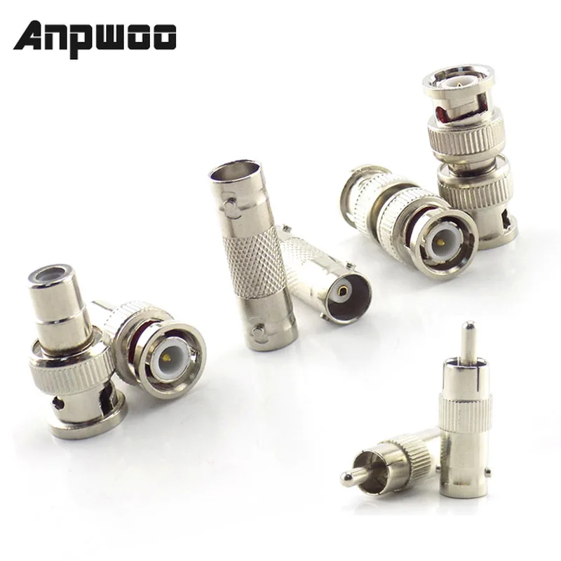 10Pcs BNC Connector Female to Female BNC Male to Male RCA Female BNC female to RCA Male Adapter for System Video CCTV Camera
10Pcs BNC Connector Female to Female BNC Male to Male RCA Female BNC female to RCA Male Adapter for System Video CCTV Camera
