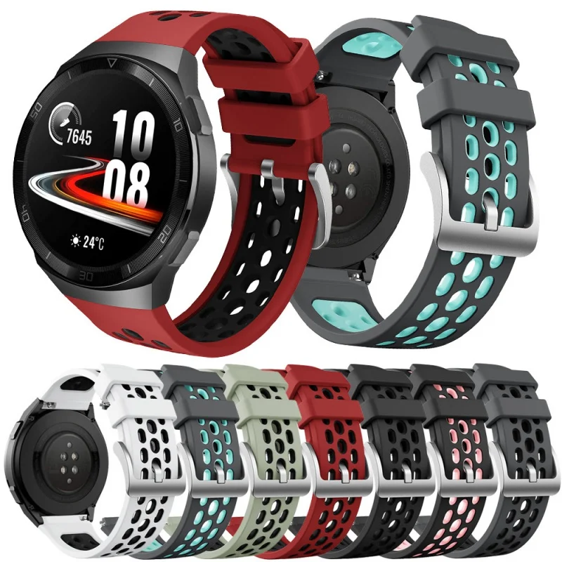 SmartWatch Band Replacement GT2E Rubber Wristband 22mm Sport Silicone Watch Strap for Huawei Watch GT 2E
SmartWatch Band Replacement GT2E Rubber Wristband 22mm Sport Silicone Watch Strap for Huawei Watch GT 2E