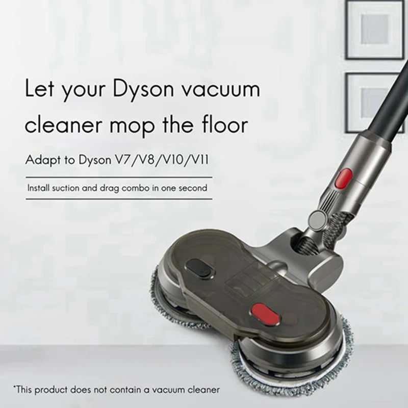 Электрическая головка для влажной и сухой уборки Dyson V7 V8 V10 V11 сменные детали с