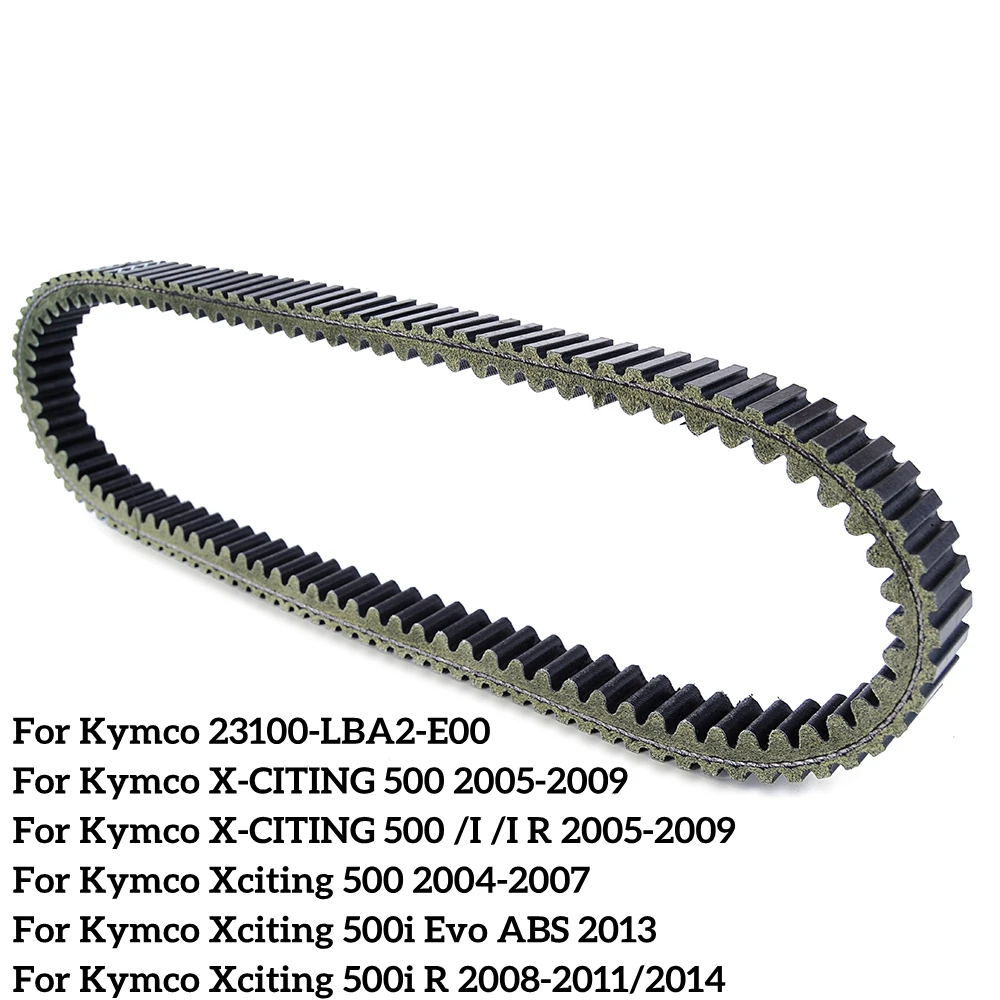 Motorcycle Transmission Drive Belt For Kymco X-CITING 500 /I /I R Xciting 500i Evo ABS R Parts Number 23100-LBA2-E00
Motorcycle Transmission Drive Belt For Kymco X-CITING 500 /I /I R Xciting 500i Evo ABS R Parts Number 23100-LBA2-E00