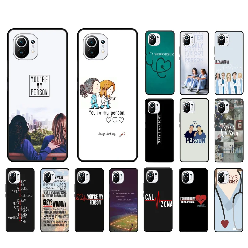 American TV Greys Anatomy Phone Case for Xiaomi 12 Mi 10T 11T 11 Pro 10 10T 11 lite 10pro 11Ultra Poco X3 Pro Poco F3 M3
American TV Greys Anatomy Phone Case for Xiaomi 12 Mi 10T 11T 11 Pro 10 10T 11 lite 10pro 11Ultra Poco X3 Pro Poco F3 M3