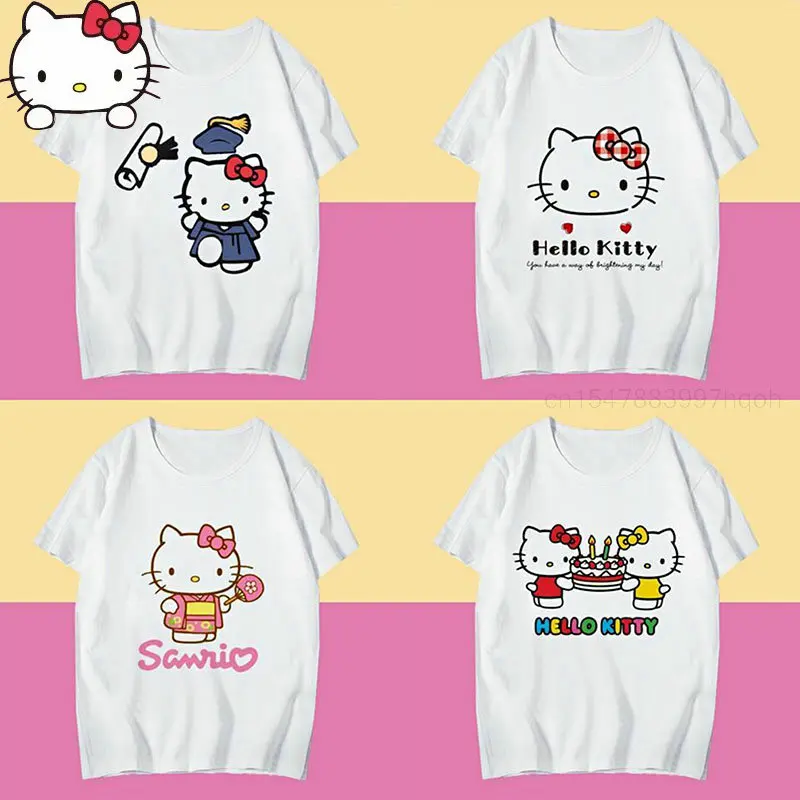 Sanrio Kawaii Мультфильм хлопковая Футболка с принтом 2022 новая рубашка с коротким рукавом мягкая милая девушка Y2k шнуровка студенческий Топ для ж...
Sanrio Kawaii Мультфильм хлопковая Футболка с принтом 2022 новая рубашка с коротким рукавом мягкая милая девушка Y2k шнуровка студенческий Топ для ж...