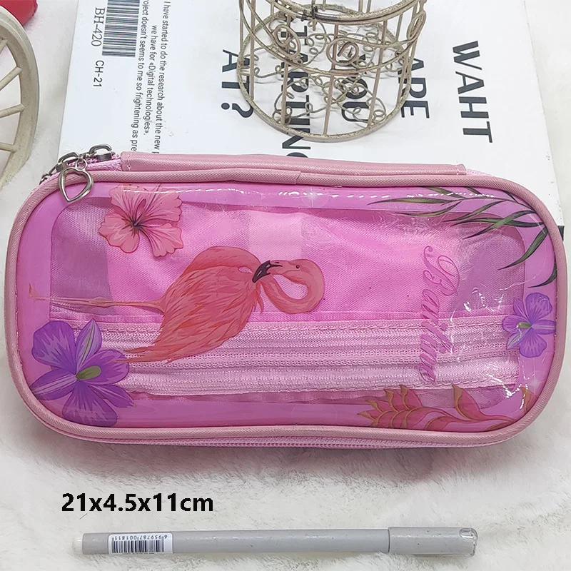 Transparent Pencil Bag Large Capacity Pen Case Simple Student Stationery Holder Box Zipper Pencil Pouch Children School Supplies
Transparent Pencil Bag Large Capacity Pen Case Simple Student Stationery Holder Box Zipper Pencil Pouch Children School Supplies