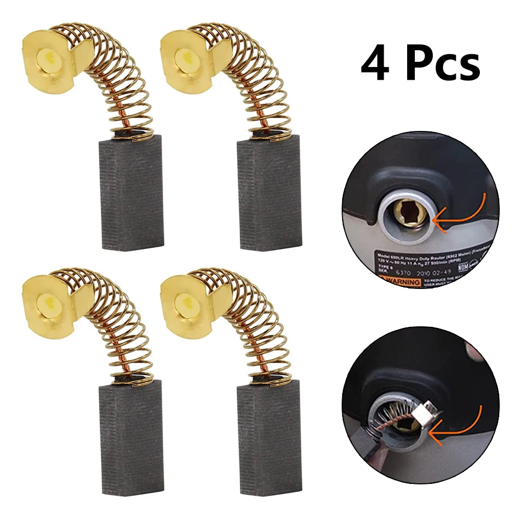 4pcs N031652 869659 824216 Router Carbon Brush Set For Porter Cable 6302 6902/FOR Ridgid0502025007/De Walt Carbon Brush Kit
4pcs N031652 869659 824216 Router Carbon Brush Set For Porter Cable 6302 6902/FOR Ridgid0502025007/De Walt Carbon Brush Kit