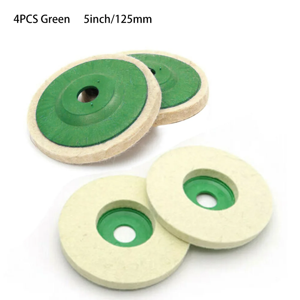 4pcs Polishing Wheels Wool Felt Polishing Pad For Sanding Polishing Machine Angle Grinder Glass Stone Power Tools Accessories
4pcs Polishing Wheels Wool Felt Polishing Pad For Sanding Polishing Machine Angle Grinder Glass Stone Power Tools Accessories
