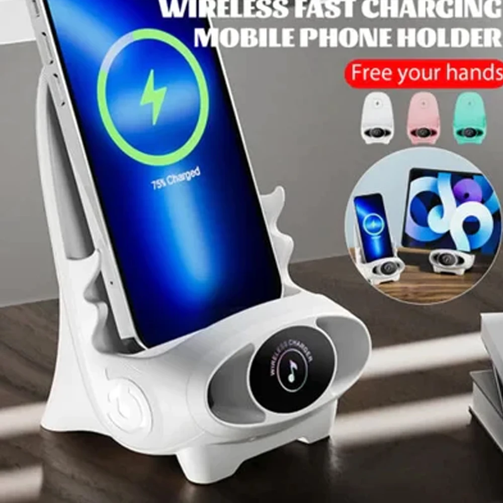Newest Mini Chair Wireless Fast Charger Multifunctional Phone Holder Desk Horizontal Charg Bracket Creative Mobile Phone Stand
Newest Mini Chair Wireless Fast Charger Multifunctional Phone Holder Desk Horizontal Charg Bracket Creative Mobile Phone Stand