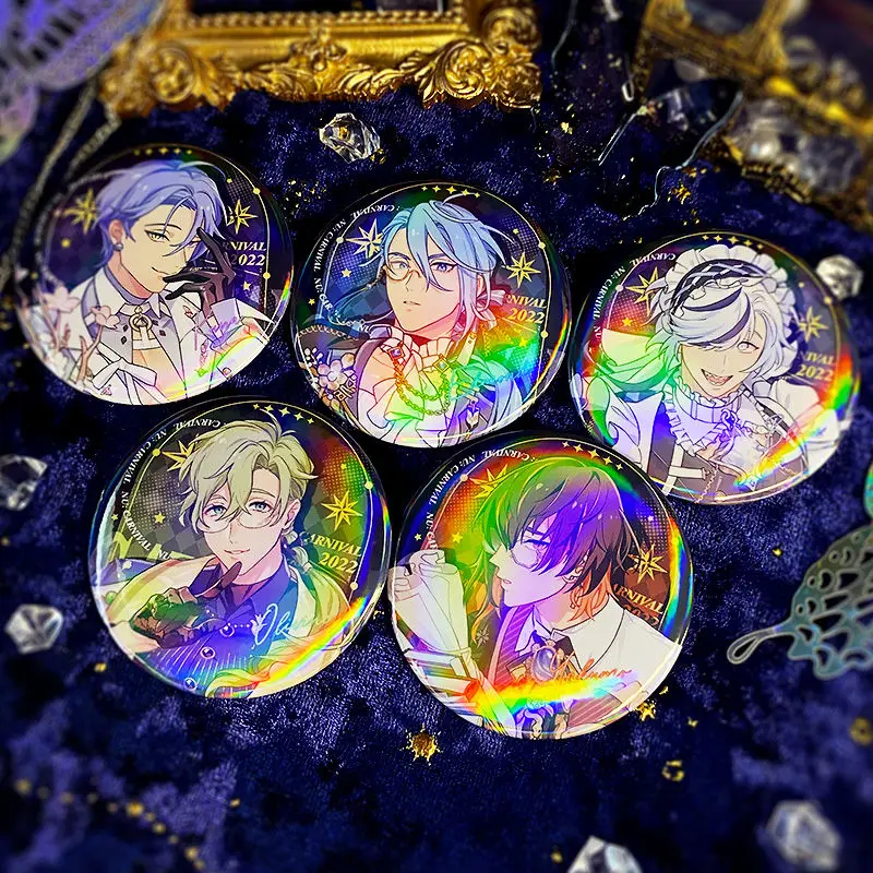 Nu Carnival Anime Badge Edmond Yakumo Olivine Blade 58mm Round Brooch Game Goods Kawaii Bag Pendent Ornament Accessories Display
Nu Carnival Anime Badge Edmond Yakumo Olivine Blade 58mm Round Brooch Game Goods Kawaii Bag Pendent Ornament Accessories Display