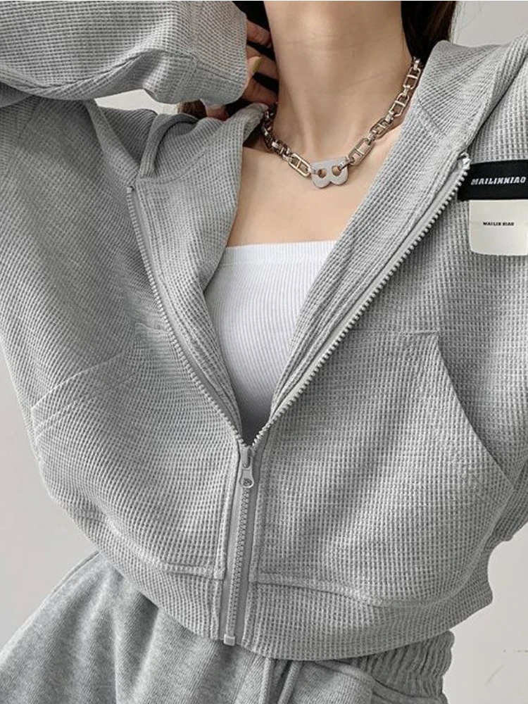 Deeptown Korean Fashion Zip Up Hoodies Women Harajuku Kpop Solid Oversized Sweatshirts Loose Casual Sportswear Cropped Tops Goth
Deeptown Korean Fashion Zip Up Hoodies Women Harajuku Kpop Solid Oversized Sweatshirts Loose Casual Sportswear Cropped Tops Goth