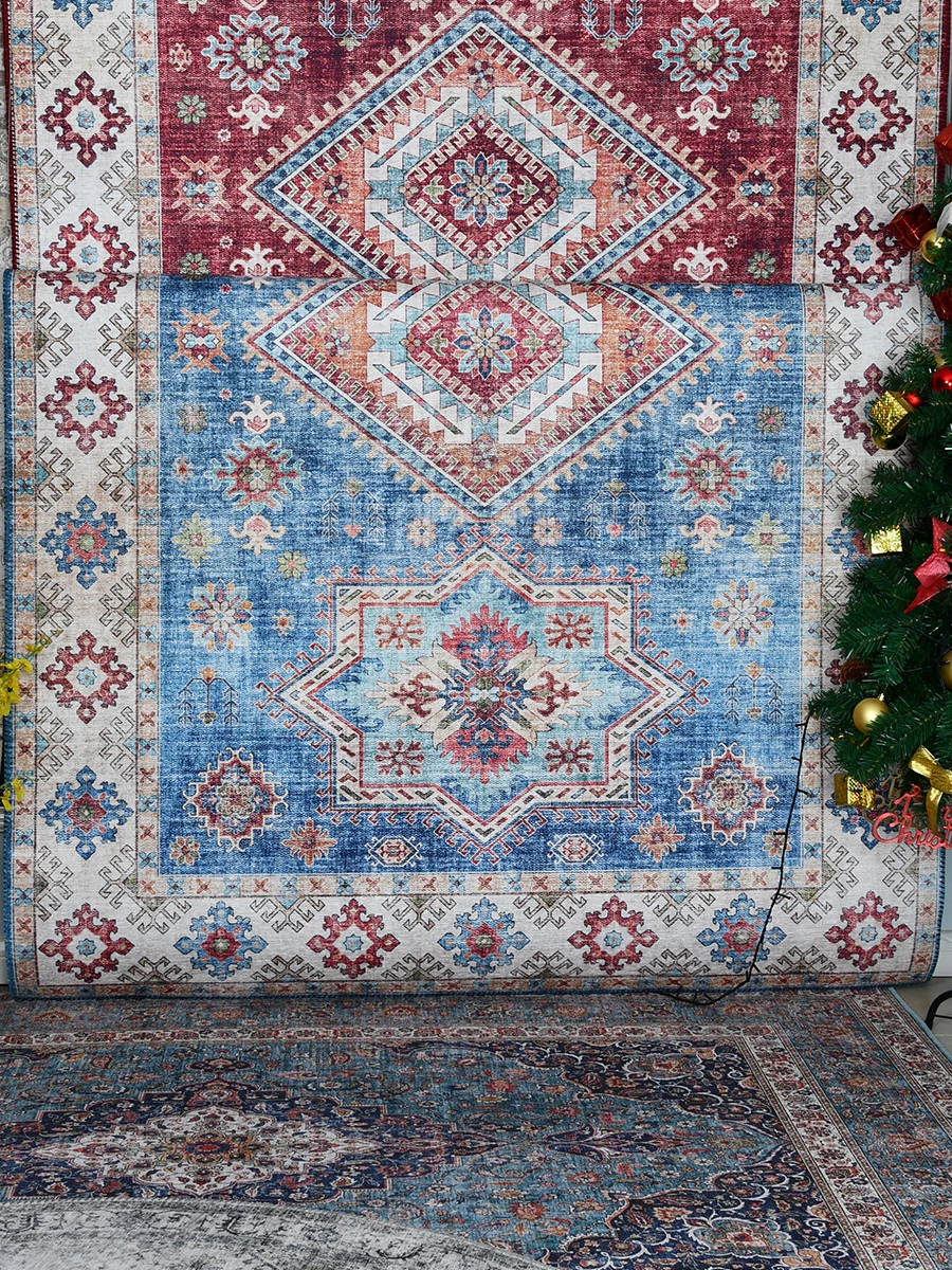 Retro Persian Printed Carpet Ethnic European And American Country Living Room Sofa Bedroom Study Lounge Carpet Washable Carpet
Retro Persian Printed Carpet Ethnic European And American Country Living Room Sofa Bedroom Study Lounge Carpet Washable Carpet