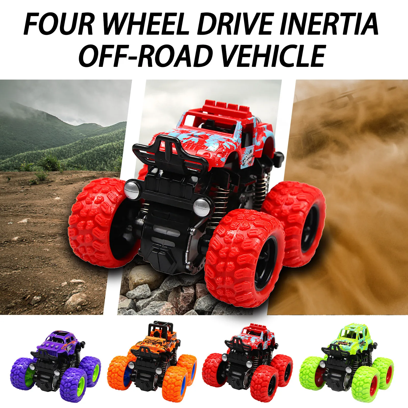 Four-Wheel Drive Off-Road Vehicle Simulation Model Toy Baby Car Model Children Gift Hot Toys for Kids 2 to 4 Years Old
Four-Wheel Drive Off-Road Vehicle Simulation Model Toy Baby Car Model Children Gift Hot Toys for Kids 2 to 4 Years Old