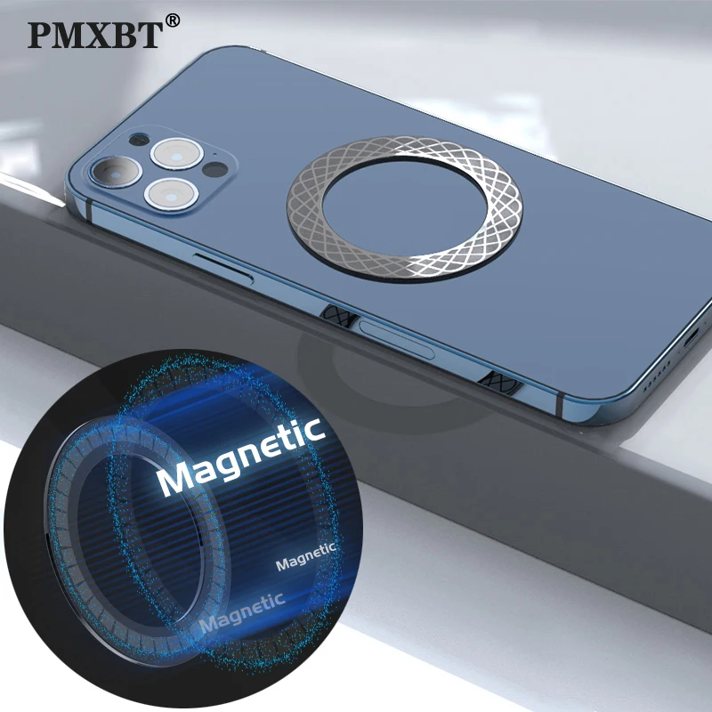Magnetic Metal Plate Sticker Rings For Magsafe Wireless Charger Magnet Car Mobile Phone Holder Iron Sheet For iPhone 13 Pro Max
Magnetic Metal Plate Sticker Rings For Magsafe Wireless Charger Magnet Car Mobile Phone Holder Iron Sheet For iPhone 13 Pro Max