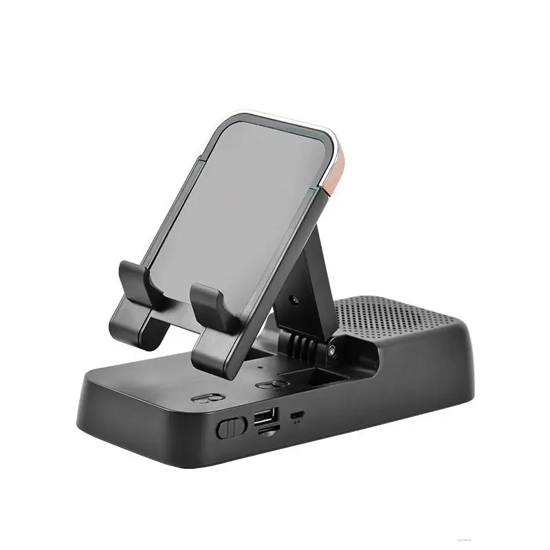 Creative New Product F18 Mobile Phone Holder Wireless Bluetooth Speaker Desktop Card Subwoofer Portable Speaker
Creative New Product F18 Mobile Phone Holder Wireless Bluetooth Speaker Desktop Card Subwoofer Portable Speaker