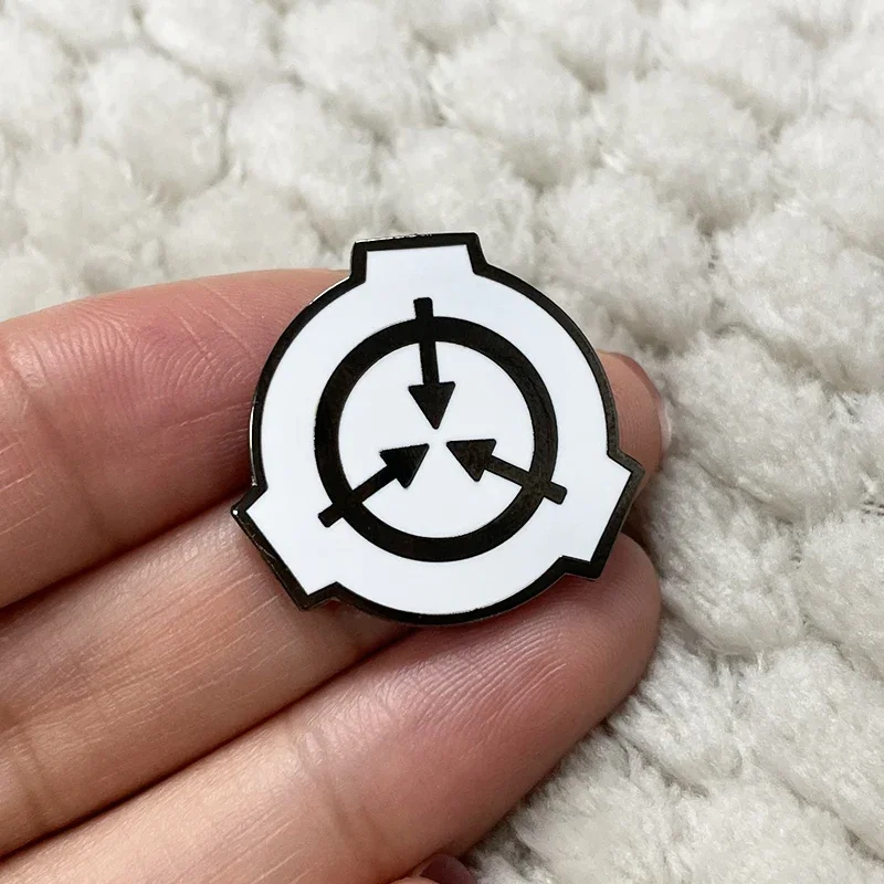 Эмалированная булавка с логотипом SCP Foundation значок художественной секретной