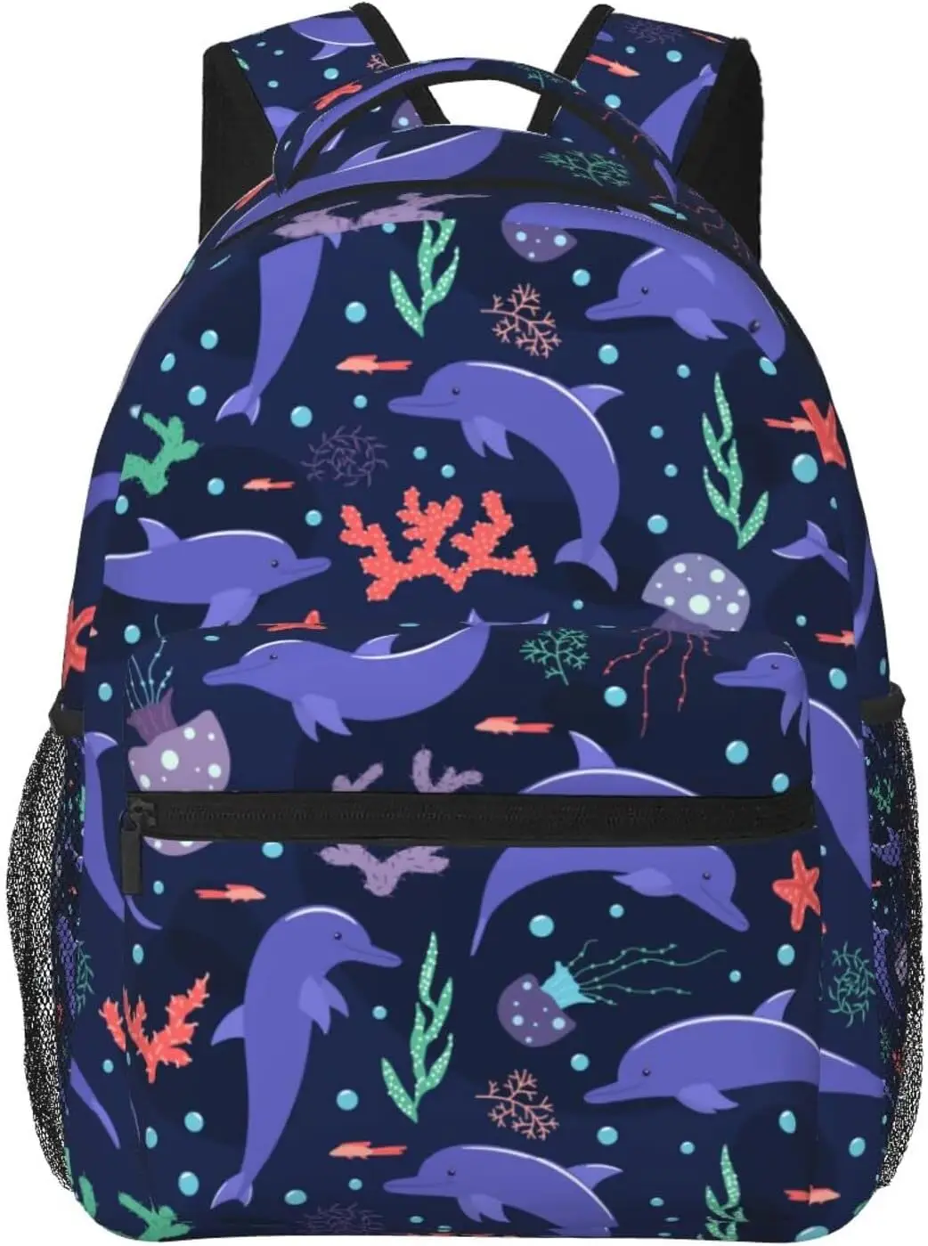 Cute Dolphin Backpack for Men Women Durable Lightweight Backpack Hiking Camping Travel Daypack
Cute Dolphin Backpack for Men Women Durable Lightweight Backpack Hiking Camping Travel Daypack