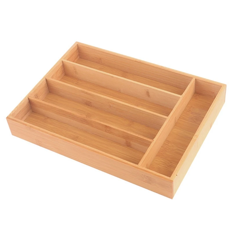 Kitchen Drawer Cutlery Tray 5 Compartments Wooden Utensil Silverware Holder Knives Spoons Forks for Cupboard
Kitchen Drawer Cutlery Tray 5 Compartments Wooden Utensil Silverware Holder Knives Spoons Forks for Cupboard