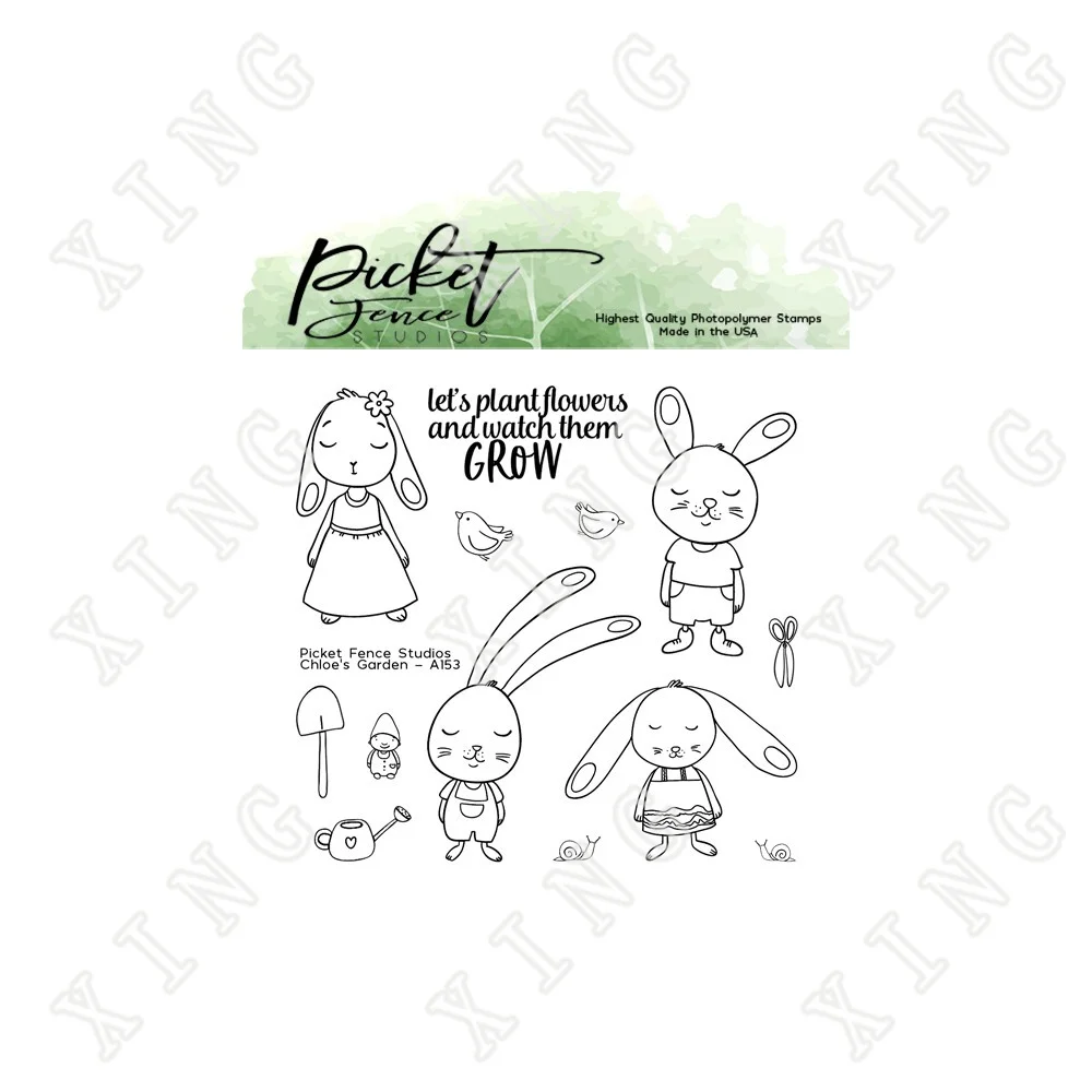 2022 Chloe's Garden Bunny Clear Silicone Cling Stamps Seal Diy Craft Paper Scrapbooking Greeting Card Decoration Embossing Molds
2022 Chloe's Garden Bunny Clear Silicone Cling Stamps Seal Diy Craft Paper Scrapbooking Greeting Card Decoration Embossing Molds