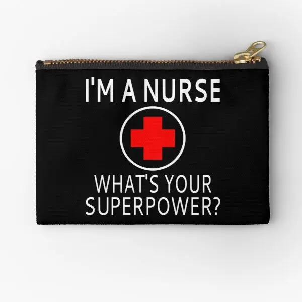I Am A Nurse What Is Your Superpower Zipper Pouches Pure Wallet Women Men Cosmetic Storage Money Socks Key Small Coin Panties
I Am A Nurse What Is Your Superpower Zipper Pouches Pure Wallet Women Men Cosmetic Storage Money Socks Key Small Coin Panties