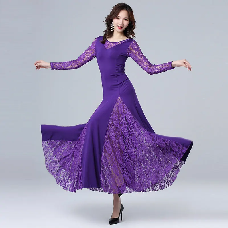 Purple Lace Long Latin Dance Dress for Women Tango Rumba Flamengo Ballroom Dance Dress For Women Dancing Costumes
Purple Lace Long Latin Dance Dress for Women Tango Rumba Flamengo Ballroom Dance Dress For Women Dancing Costumes