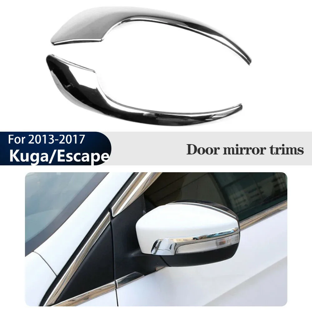 Car Rearview Mirrors Decorative Strip Decoration For Ford Kuga Escape 2013-2017 Exterior External Trim Accessories
Car Rearview Mirrors Decorative Strip Decoration For Ford Kuga Escape 2013-2017 Exterior External Trim Accessories