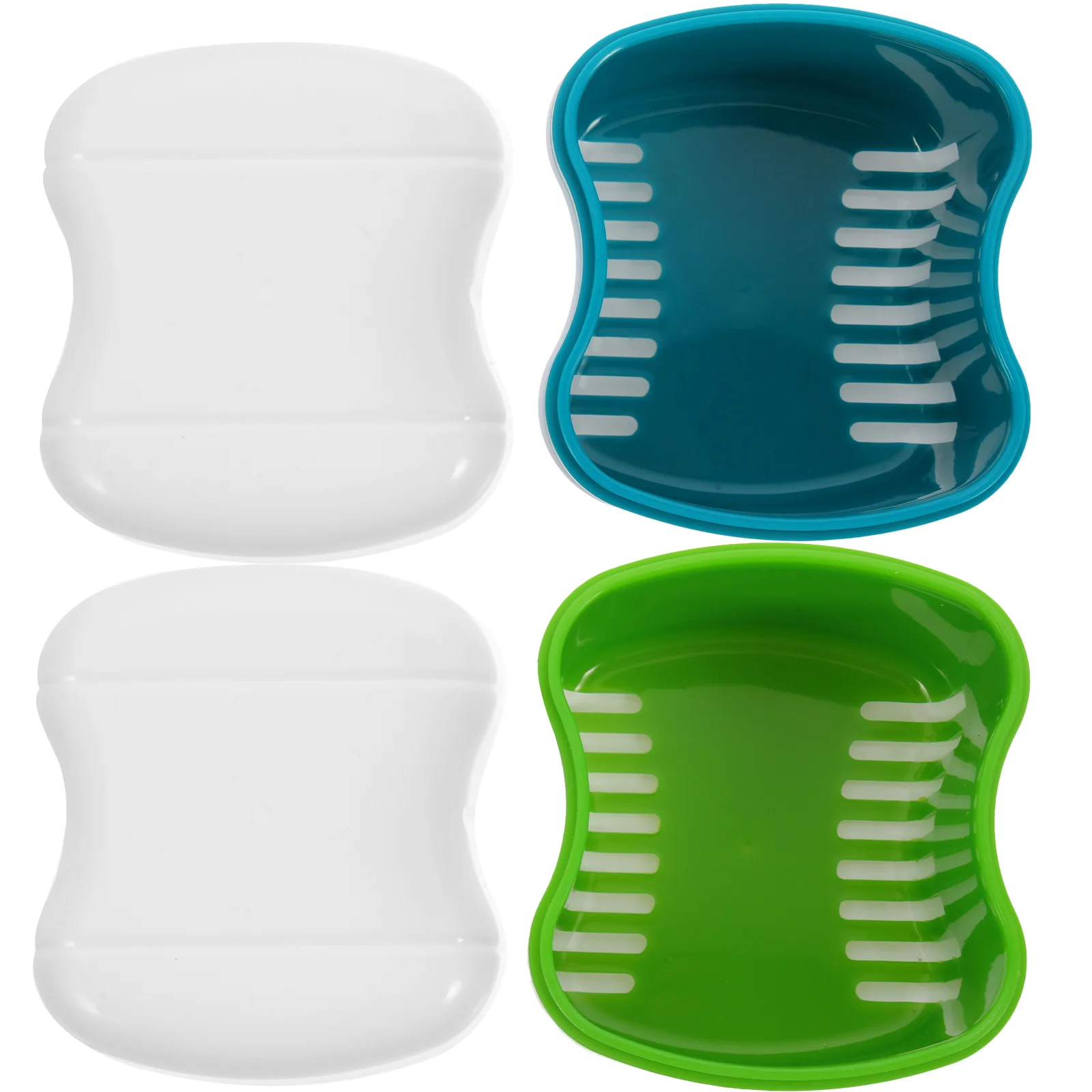 2 Denture Bath Box Case False Retainer Case Holder with Mirror Retainer for Travel, Non- and Smell ( Green )
2 Denture Bath Box Case False Retainer Case Holder with Mirror Retainer for Travel, Non- and Smell ( Green )