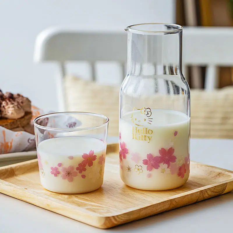 Kawaii Sanriod Anime Periphery Cherry Blossom Series Kitty Household Juice Drink Glass Water Cup Yafeng Cup Gift for Girlfriend
Kawaii Sanriod Anime Periphery Cherry Blossom Series Kitty Household Juice Drink Glass Water Cup Yafeng Cup Gift for Girlfriend