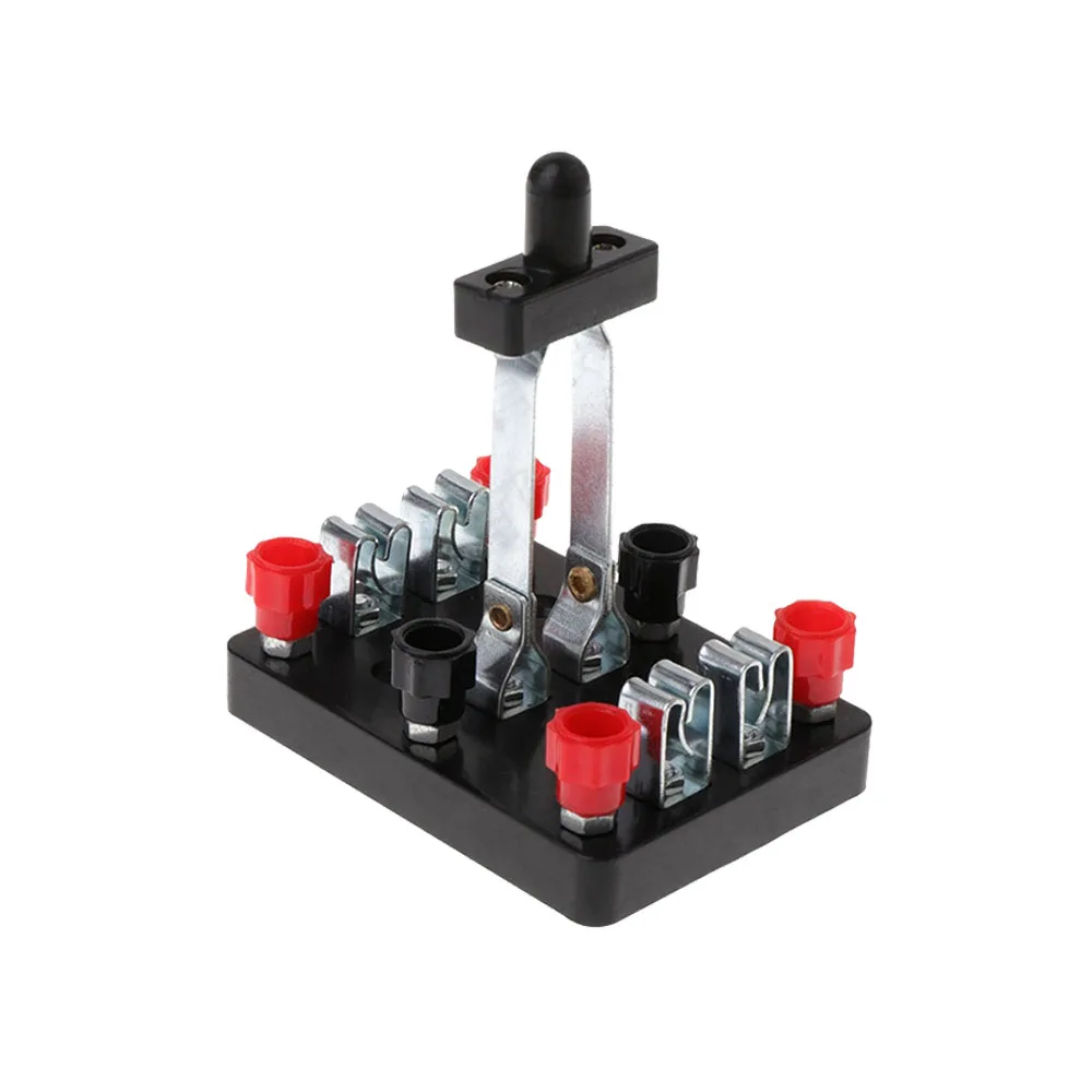 Double-Pole Knife Switch Double Pole Double Throw DPDT Toggle Switch Electrical Experiment Series Physical Experiment Switch
Double-Pole Knife Switch Double Pole Double Throw DPDT Toggle Switch Electrical Experiment Series Physical Experiment Switch