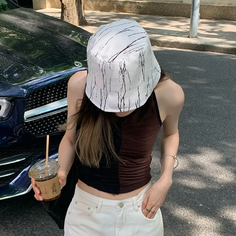 Cover Face Fisherman Hat Female Korean Version Versatile Show Face Small Bucket Basin Hat Japanese Sunshade Hat Female Summer
Cover Face Fisherman Hat Female Korean Version Versatile Show Face Small Bucket Basin Hat Japanese Sunshade Hat Female Summer