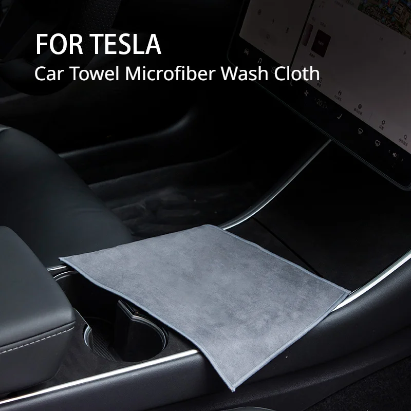 Car Towel Microfiber Wash Cloth for Tesla Model 3 Y X S Auto Cleaning Door Window Care Strong Water Absorbent Coral Fleece Suede
Car Towel Microfiber Wash Cloth for Tesla Model 3 Y X S Auto Cleaning Door Window Care Strong Water Absorbent Coral Fleece Suede